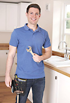 Jake has just finished a plumbing repair job in Columbia Maryland